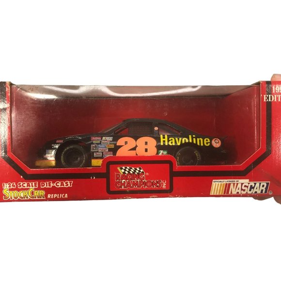 Racing Champions Other - Racing Champions 1993 Davey Allison #28 Stock Car 1:24 Scale Die Cast New